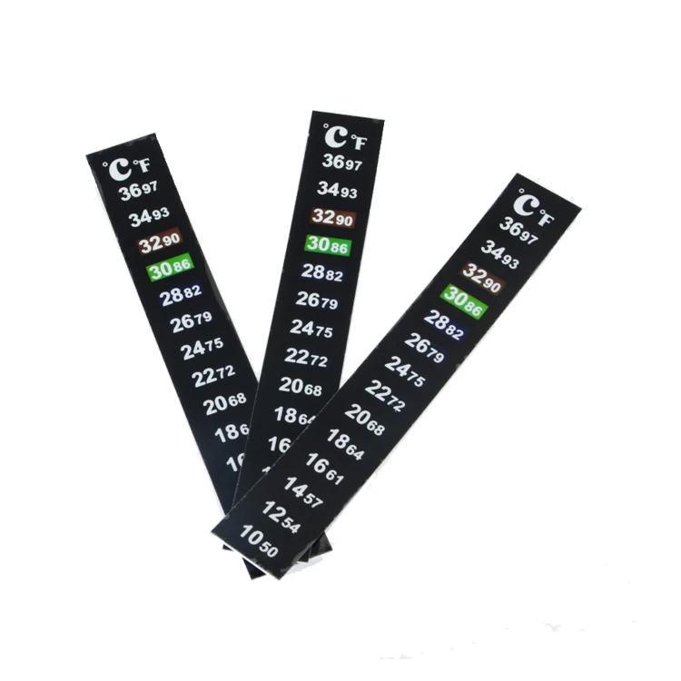 Oem Custom Design Liquid Crystal Thermometer Strip Buy Thermometer