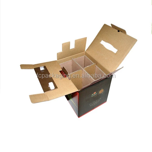 4 pack wine bottle carrier