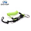 Diving dive Stainless steel wire and carabiner camera lanyard /diving BCD