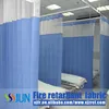 Hospital cubical flame retardant curtain fabric yard curtain floral design XJY 3028