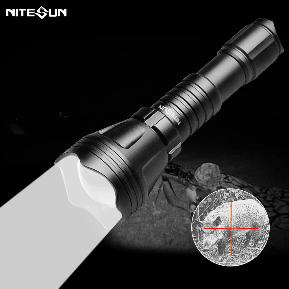 NITESUN B158 Hunting Long Range Night Torch 650m Coon Light Led Flashlight