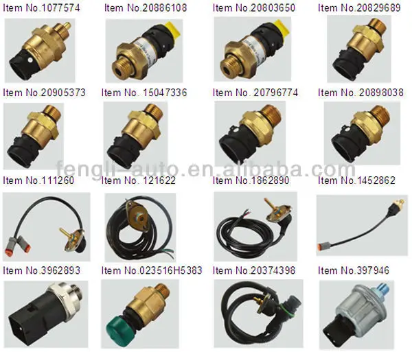 1607418 Air Pressure Sensor For Daf Heavy Duty Trucks Compressedair