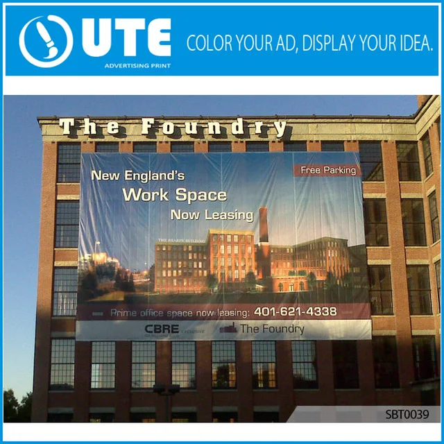 Polyester Fabric Banner Wholesale Large Format Cloth Banner