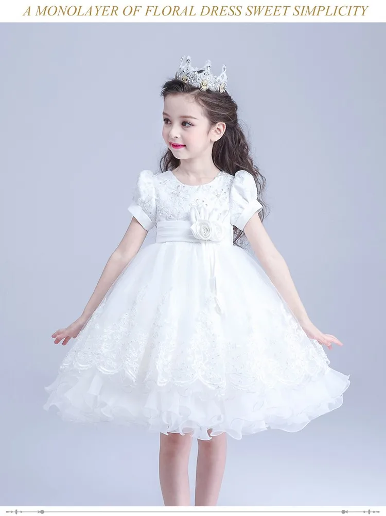 Белое платье для детей