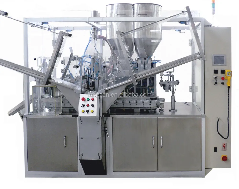 Automatic Liquid,Paste,Cosmetic,Toothpaste Tube Filling And Sealing