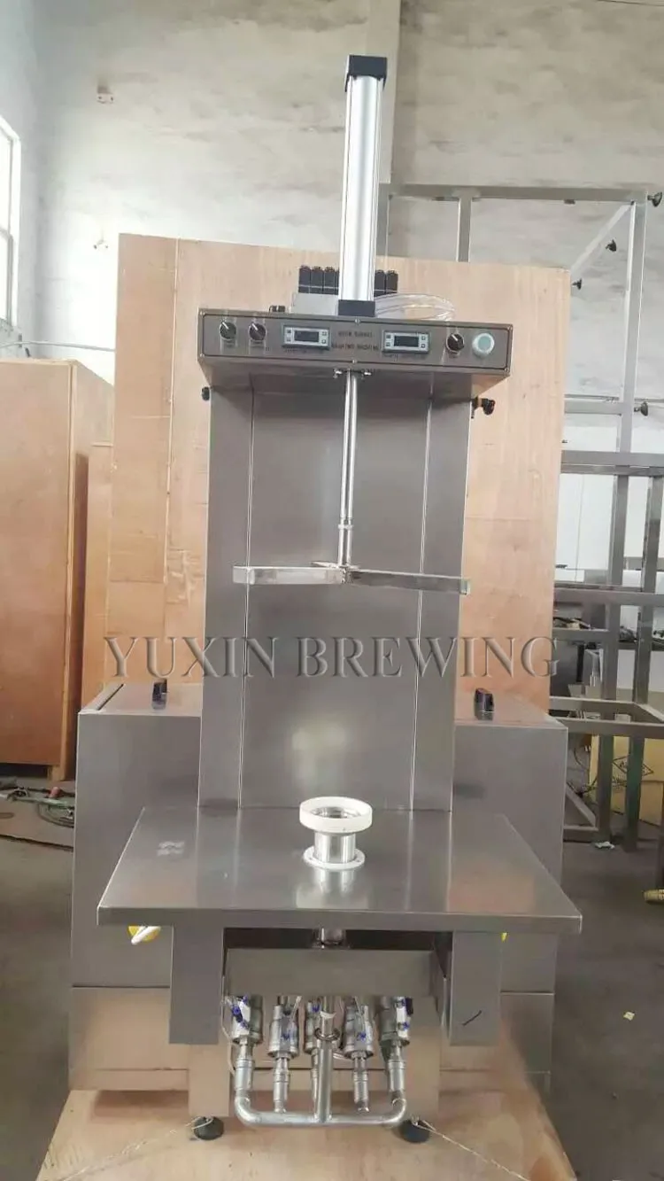 single station keg washer for showing
