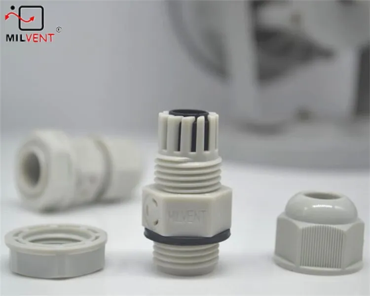 Manufacturer Waterproof Plastic M Type Nylon Cable Gland Air Vent Cable Gland For Attached Cable
