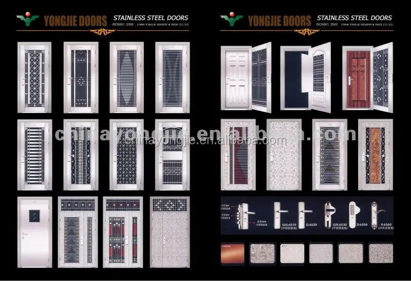 China Wholesale New Product Ss Stainless Steel Door Design China Wholesale New Product Ss Stainless Steel Door Design