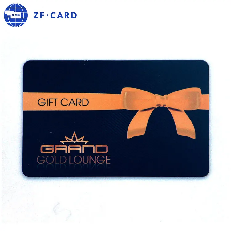Credit Card Size Customized E Gift Card/thanksgiving Pvc Gift Card For