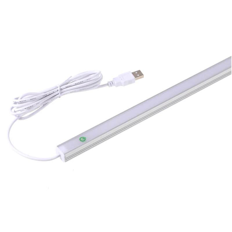 Hot Sale USB Switch Adjustable 50CM 7W 24 SMD 5630 LED Rigid Strip Hard   Bar Light Tube Lamp DC5V