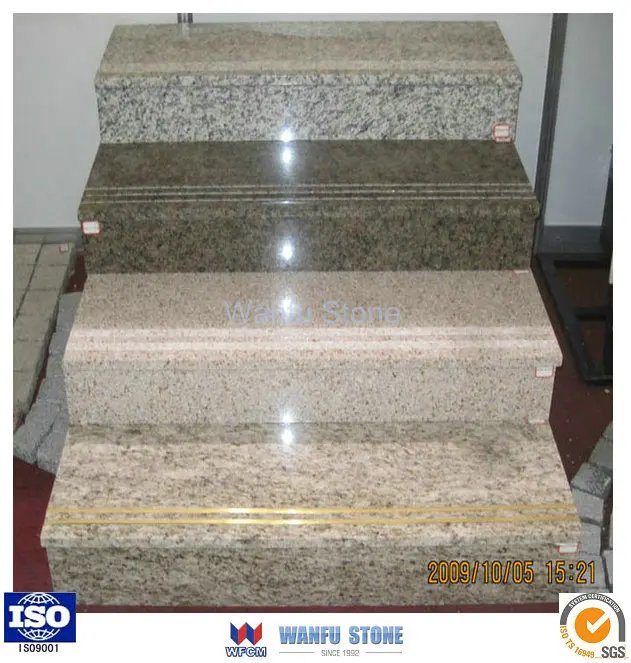 Wholesale Outdoor Stone Steps Risers Granite Stairs/custom Hand ...