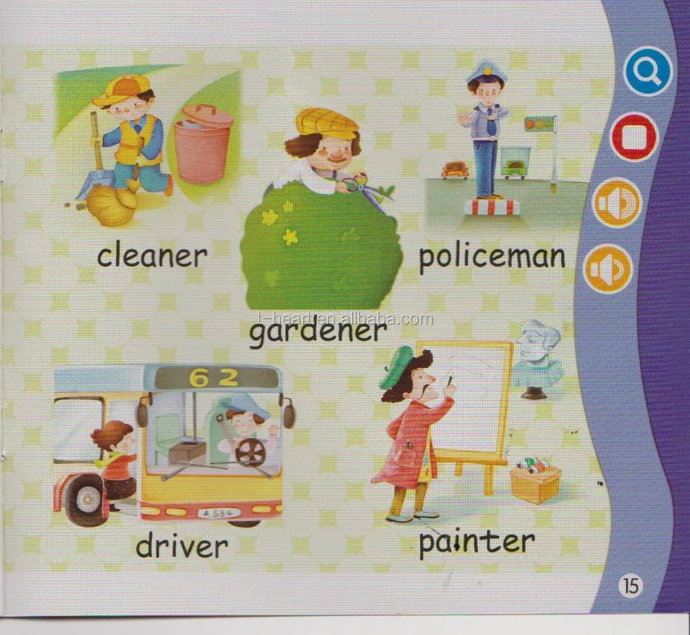 Preschool Kid Learning Audio Spoken English Books