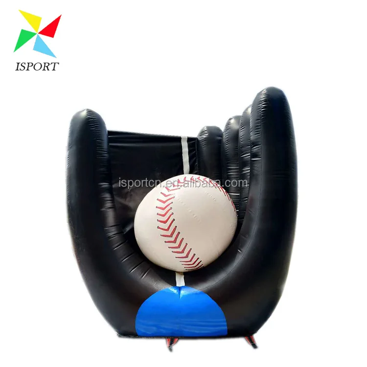 Giant Inflatable Hand Baseball Model With Ball /giant Inflatable Baseball Duplicate For Baseball
