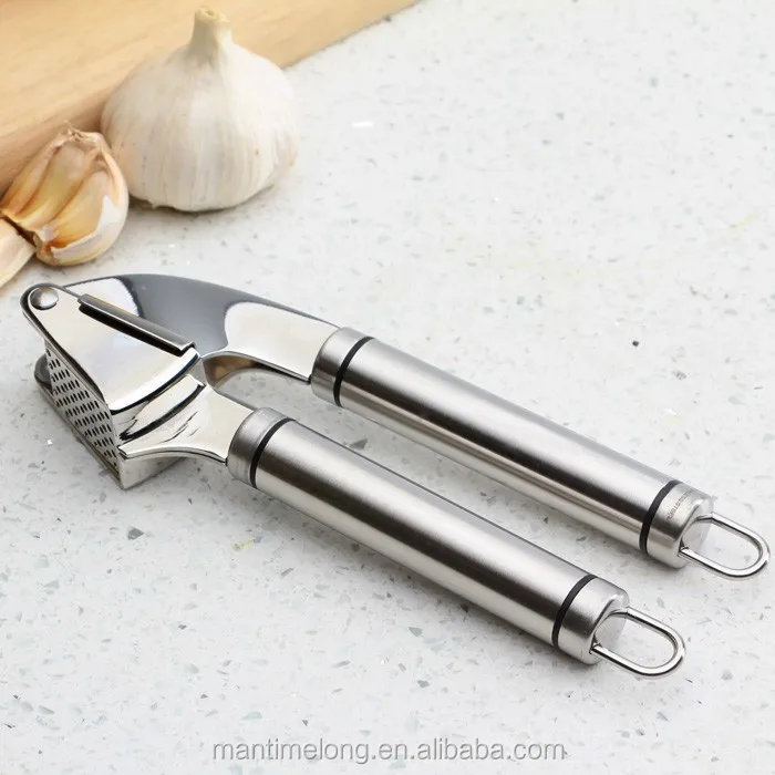 Gralic Presses,Portable Stainless Steel Garlic Press Home Kitchen ...