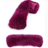Hot sale jacket Real Raccoon Fur Trim for Hood Detachable Raccoon Fur Collars