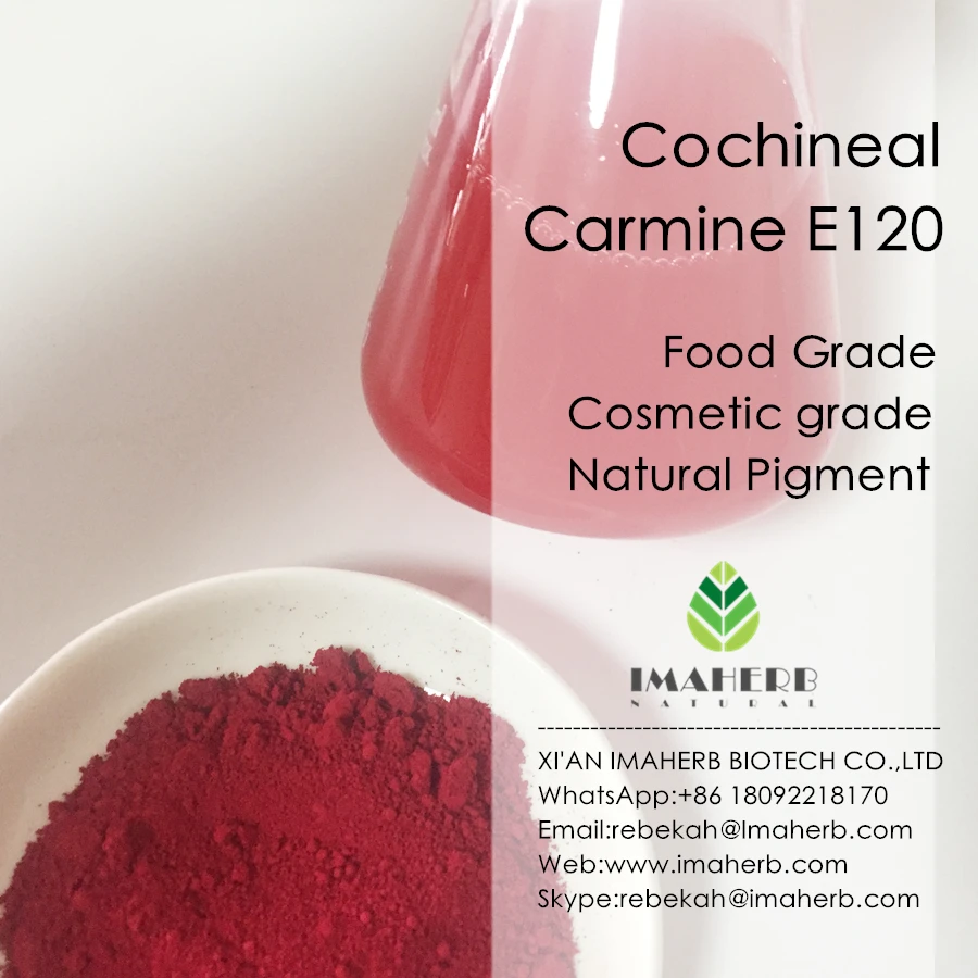 Natural Dye E120 Food Cosmetics Grade Bulk Carmine Colour Buy Natural