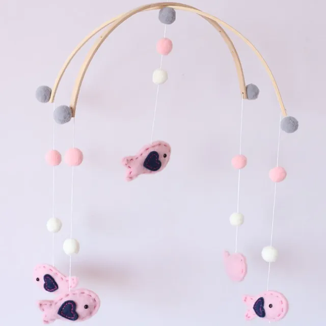 Custom Your Design Fish Felt Baby Crib Mobile Nursery Baby Mobile