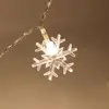 Decorative snowflake led outfit string lights factory china sale directly manufacture