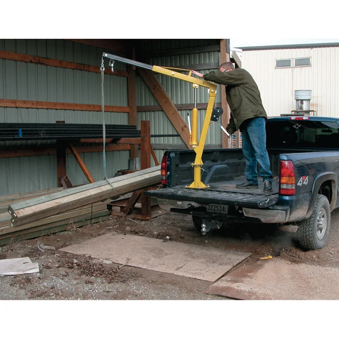 1000 Lb Pickup Truck Hydraulic Pwc Dock Jib Engine Hoist Crane Mount