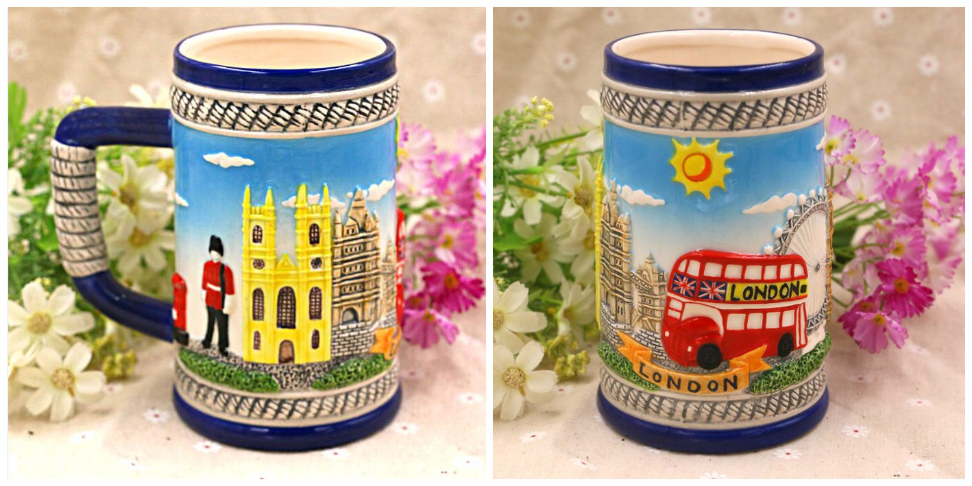 Hot Selling London Gift Ceramic Souvenir Coffee Mug Buy Souvenir Mug,Ceramic Souvenir Mug