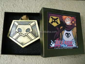 Bleach Medallion Necklace,Death God Gold Medals,Cosplay Bleach ...