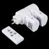 EU Plug 2pcs Socket/Pack 230v-50Hz 10A Remote Control Wireless Power Outlets Light Switch Socket