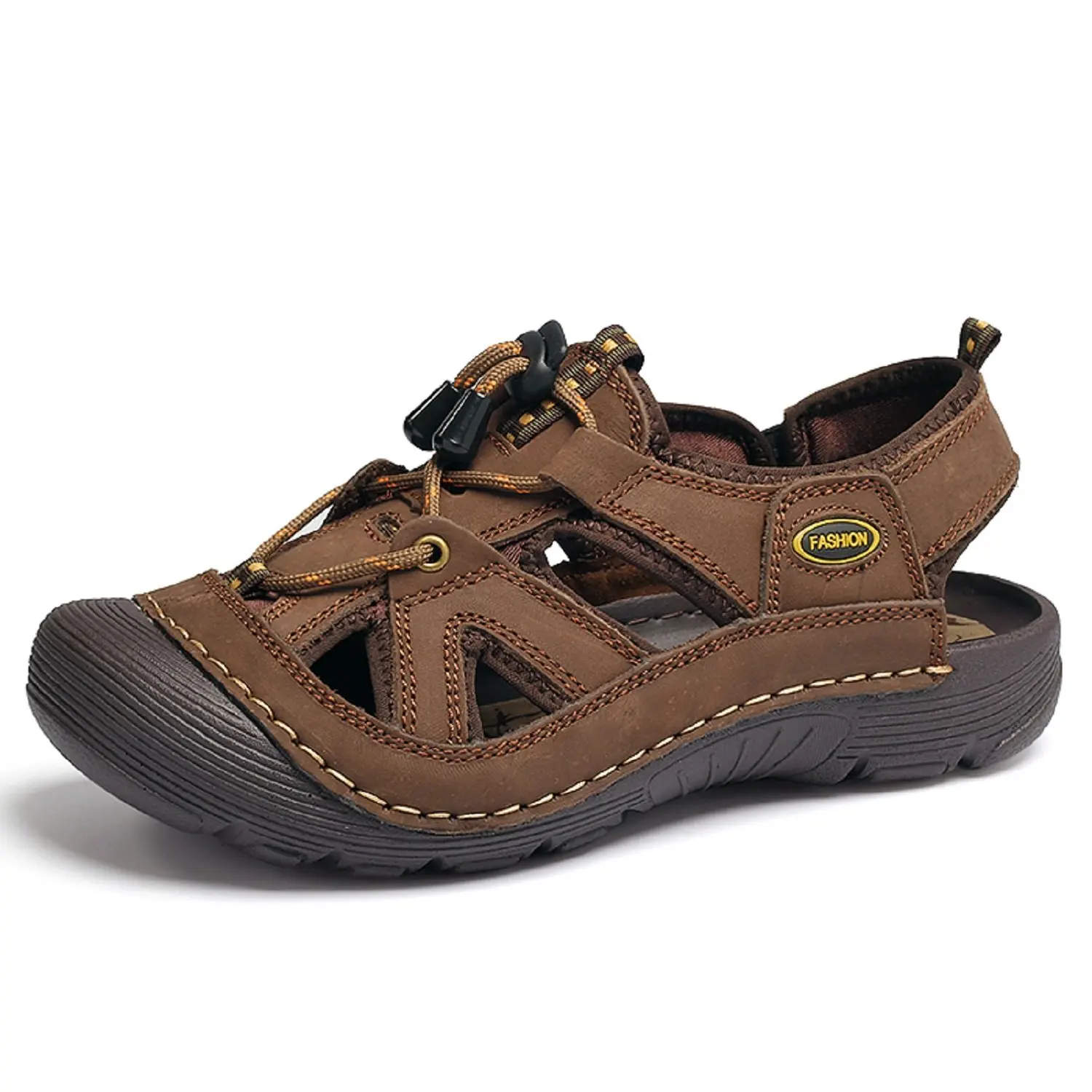beach sandals closed toe