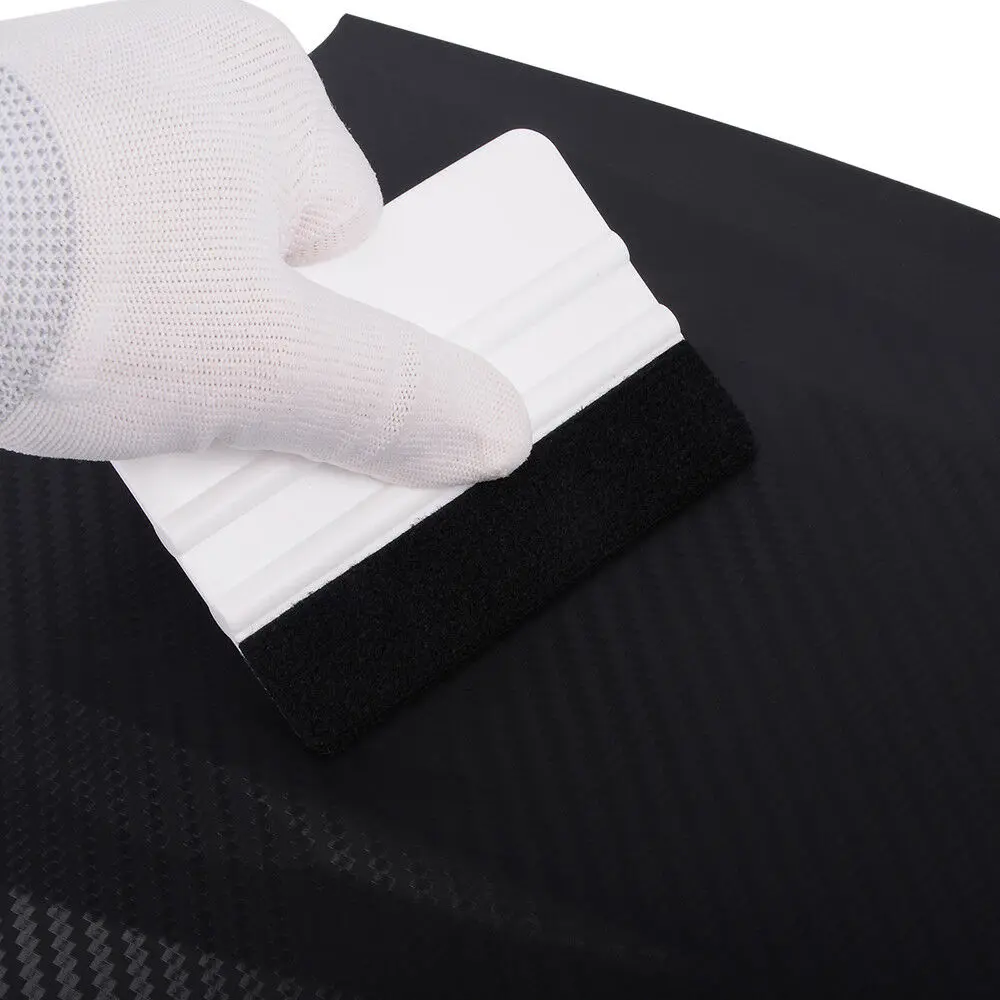 Hand Tools Squeegees Card Window Tinting White Vinyl Squeegee Felt