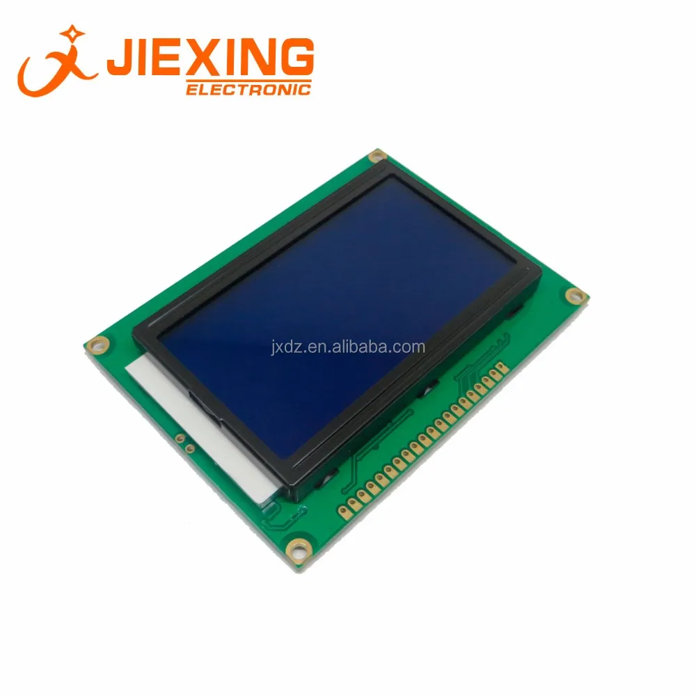 128*64 Graphic Matrix Lcd 12864 Lcm Display Module Stn Blue Backlight ...