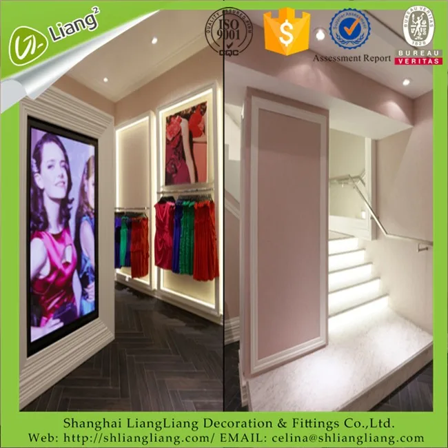 Luxury Latest Design Costume Clothes Store Indian Furniture