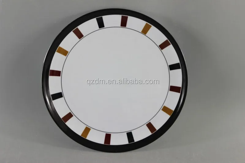 Simple style Melamine Dinner plate 8"-10"