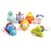decompression toys floating keychain custom relieve stress fruit sheep keychain