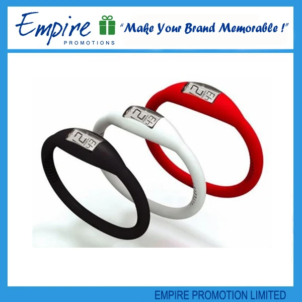 Latest Design Sportsmaster Bracelet Smart Silicone Rubber Wristband