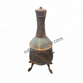 Cast Iron Fire Pit With Chimney Cast Iron Fire Pit With Chimney