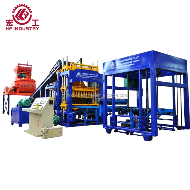 QT5-15 Building Material Machinery/Brick Making Machinery/Slope protection brick road brick hollow block brick machine