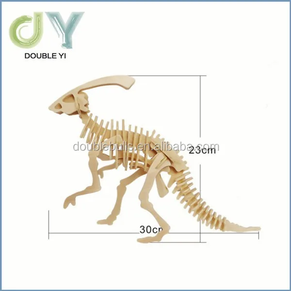 rompecabezas de dinosaurios de madera