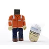 3D PVC Rubber Custom Made USB Flash Drive Helicopter Shaped Adorable USB 2.0 Pen Drive