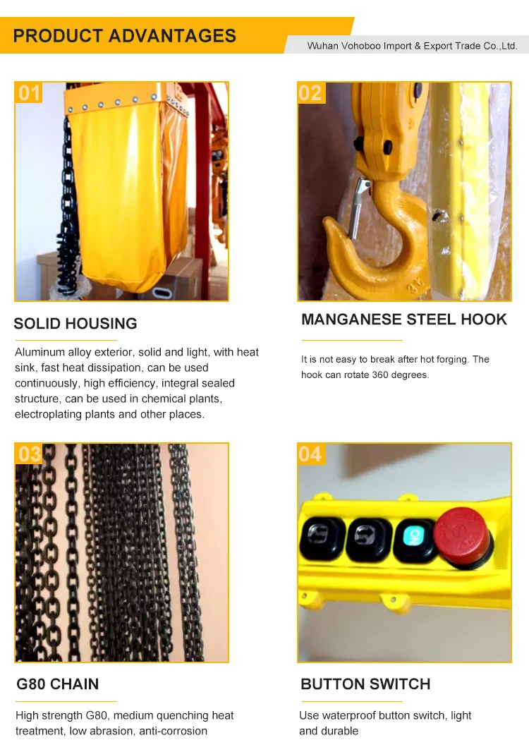 Construction Working Principle Of Manual Chain Hoist Block 20 Ton Buy