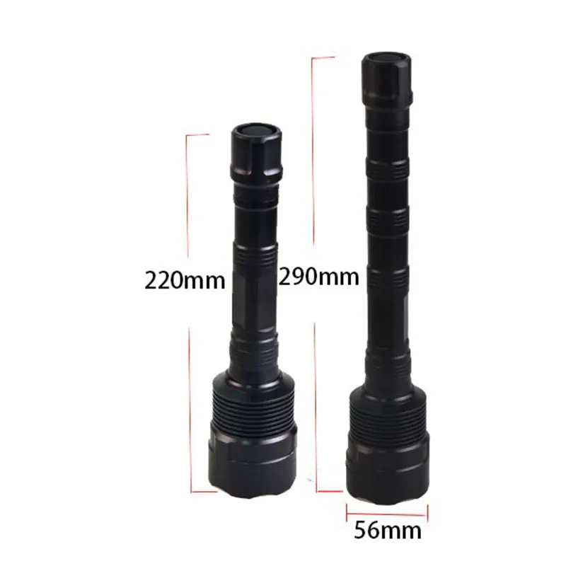 Most Lightness Water Resistant 3 XML-T6 3000 Torch Military Tactical led flashlight