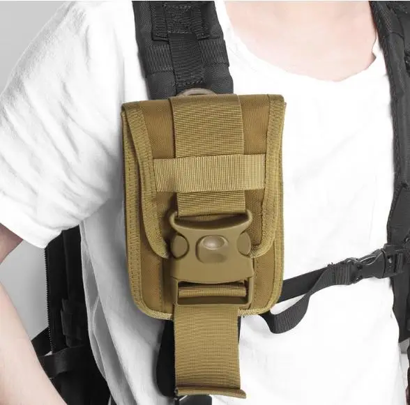 Tactical Molle Phone Pouch For 6 Inch Phone With Card Holders And Money ...