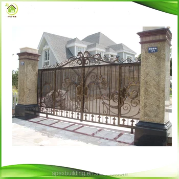 Design Sliding Gates Wrought Iron Door Grill Buy Wrought Iron