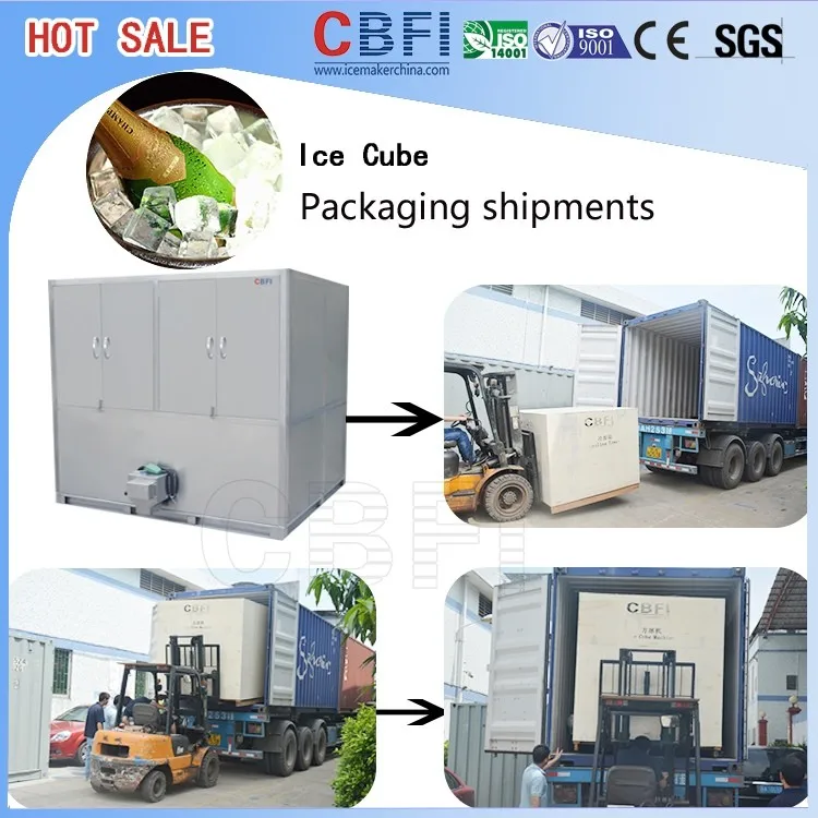 product-CBFI-Guangzhou Icesoure cube ice Maker with ice bin stainless steel 304-img-5