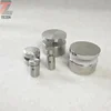 high polished stainless steel glass panel mounting brackets