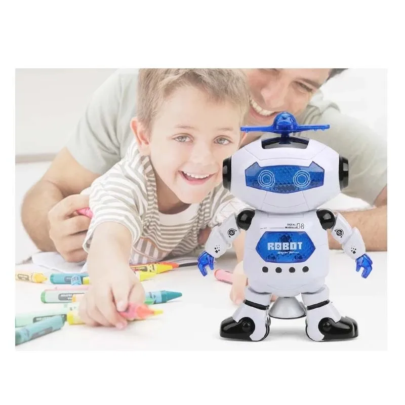 Space Dancing Electric Musical Robot Toy Kid Toys For Boys And Girls