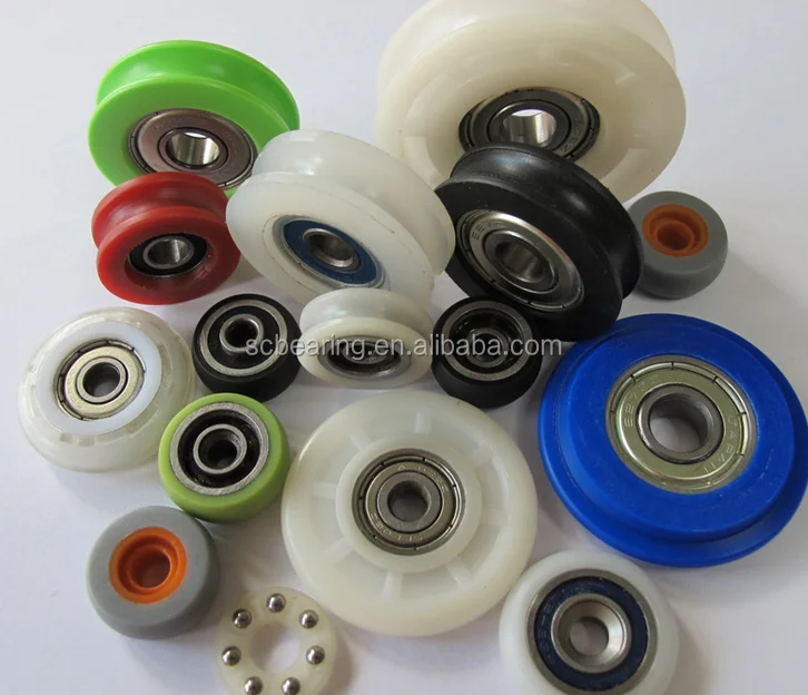 Window Door Plastic Wheel Bearing Pu Coated Sliding Door Bearing Buy
