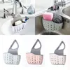Kitchen Organizer Adjustable Snap Sink Rack Hanging Sponge Storage Hanging Basket Drain Rack
