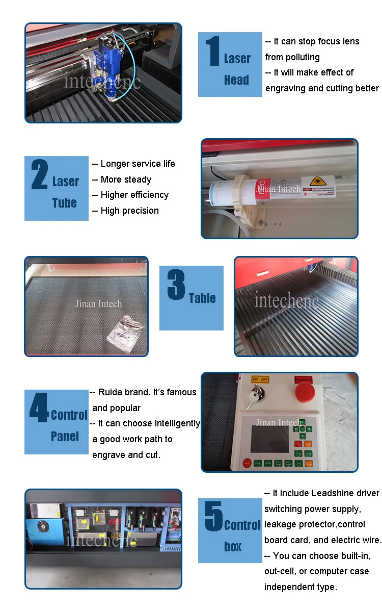 Smart And Strong Enough Air Pump Metal And Nonmetal Laser Cutter Machine Price