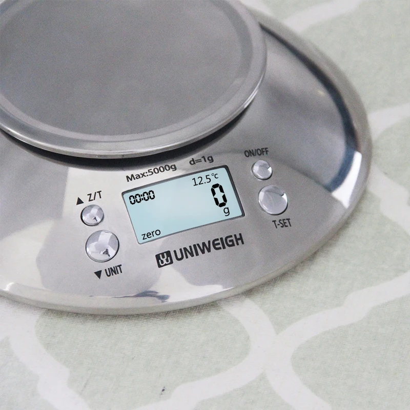 Electronic Kitchen Scale 5kg,Digital Kitchen Scale With Bowl.stainless