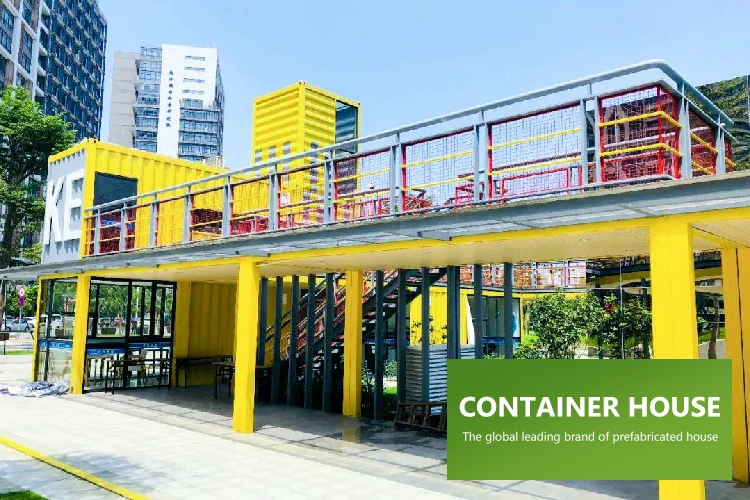 Bset Portable Modular Steel Buildings Container Coffee Shop Bar Prefab Flat Pack Mobile Container Restaurant Designs For Sale