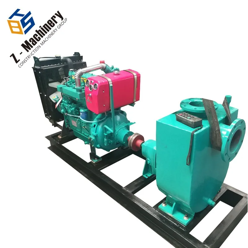 High Flow Rate 6 Inch Diesel Engine Driven Water Pump With Low Fuel